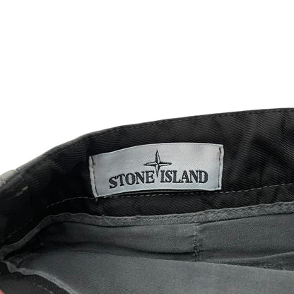 Stone Island AW 2019 Black Skinny Fit Cargo Trousers