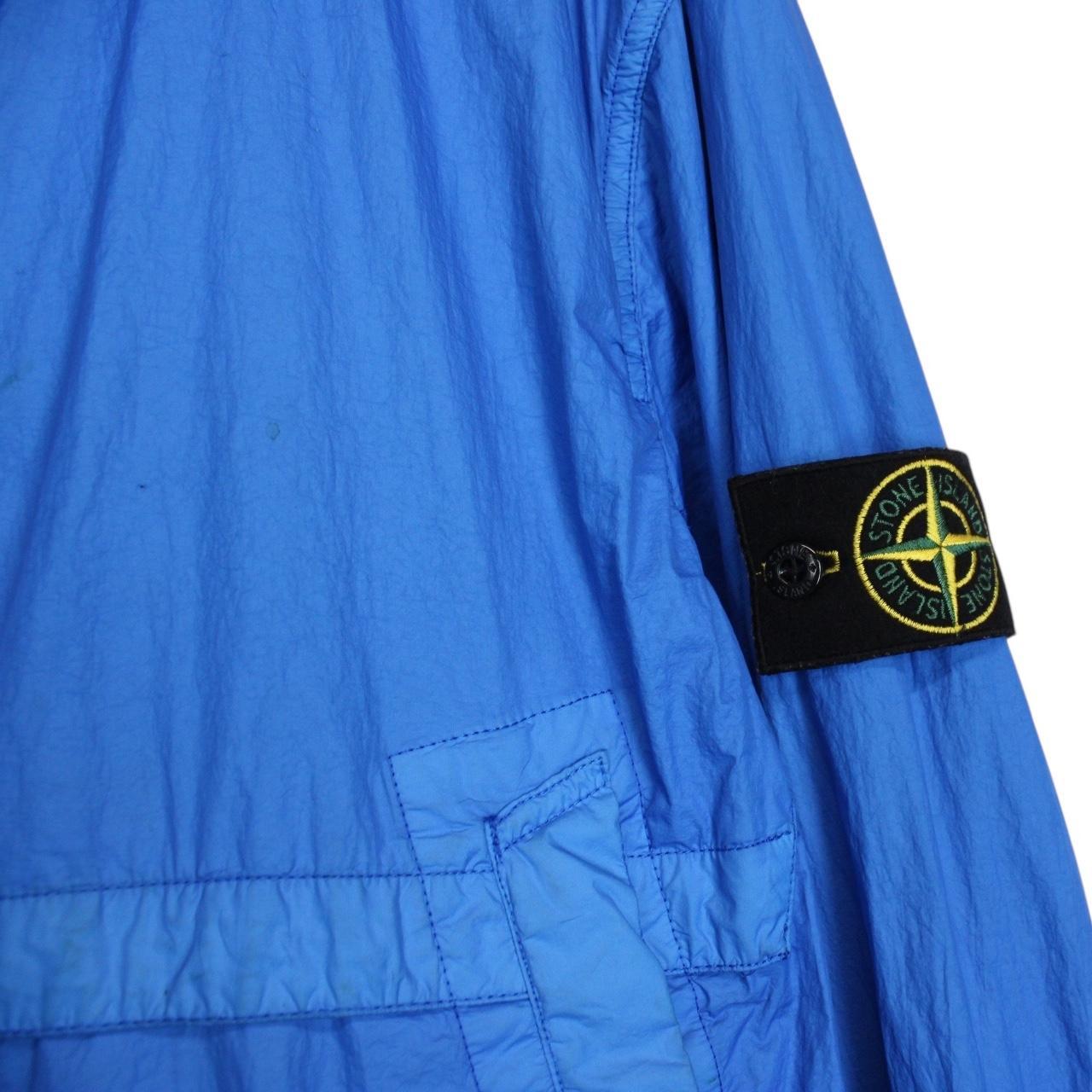 Stone Island SS 2013 Blue Membrana TC Hooded Jacket