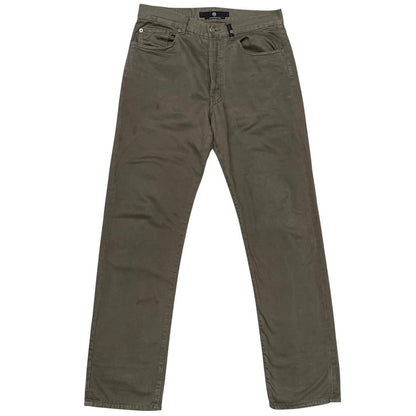 Vintage Stone Island Denims AW 2005 Khaki Green Cotton Trousers