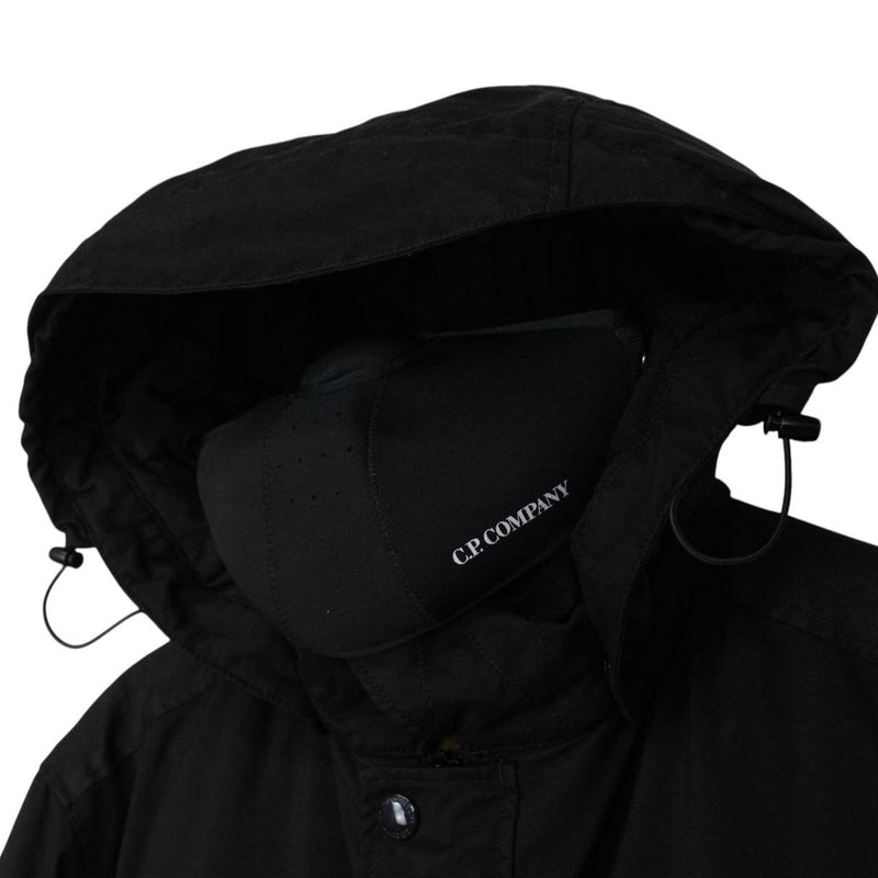 CP Company Metropolis Urban Protection Taylon P Black Full Zip Quilted Jacket