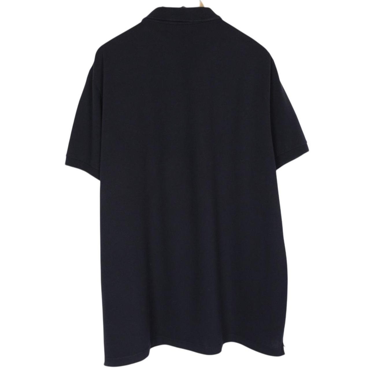 Stone Island Navy Blue Short Sleeve Compass Cotton Polo Shirt