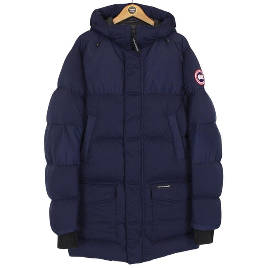 Canada Goose Navy Blue Full Zip Armstrong Parka Down Coat
