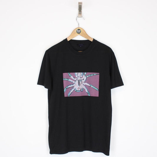 Lanvin Black Spider Print Short Sleeve T-Shirt