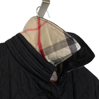 Burberry Brit Black Nova Check Lined Copford Quilted Jacket