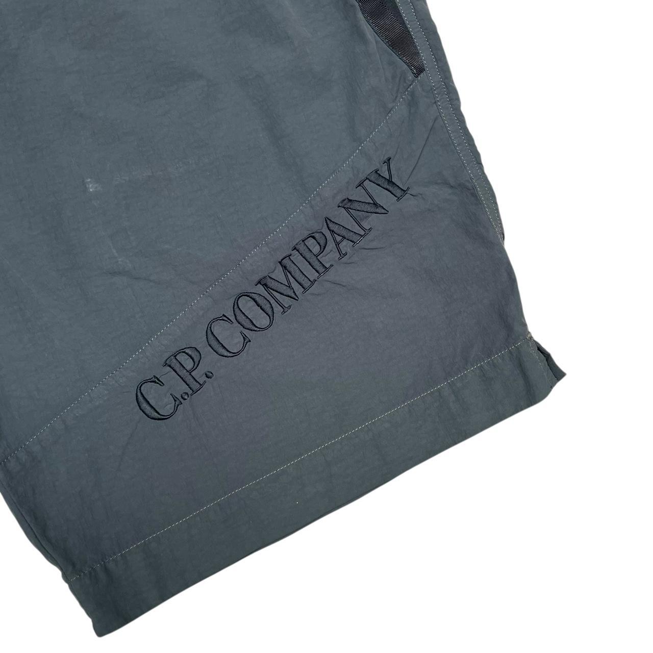 CP Company Grey Nylon Flatt Nylon Swim Shorts