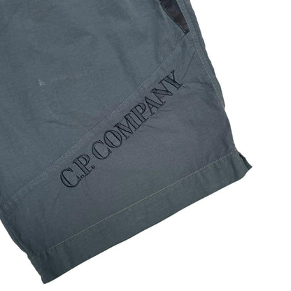 CP Company Grey Nylon Flatt Nylon Swim Shorts