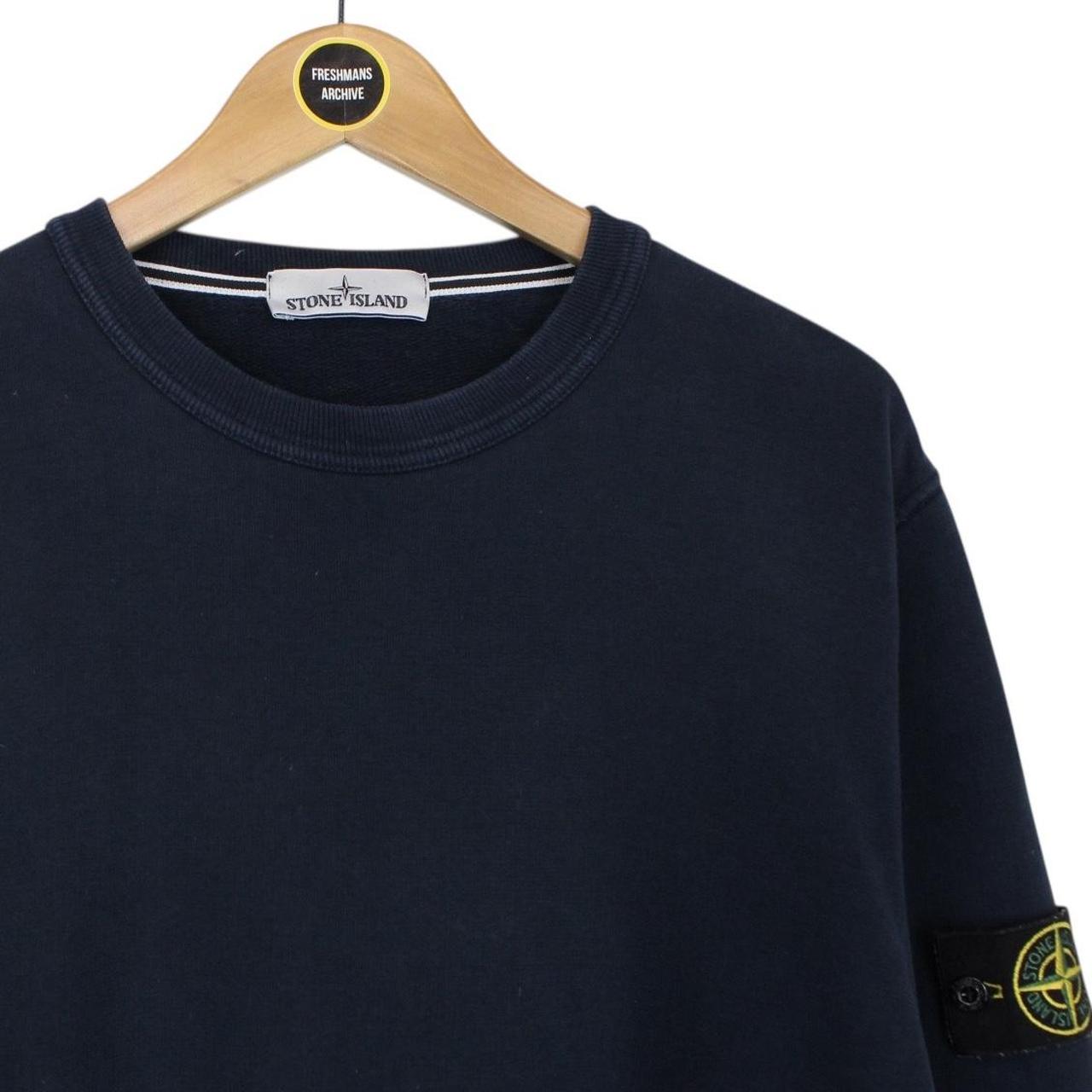 Stone Island AW 2014 Navy Blue Cotton Sweatshirt Jumper