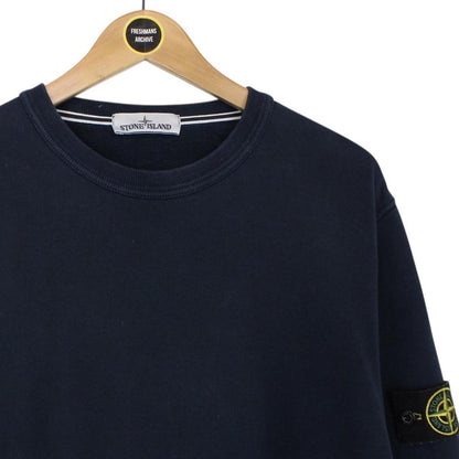 Stone Island AW 2014 Navy Blue Cotton Sweatshirt Jumper