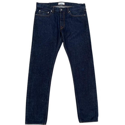 Stone Island AW 2016 Navy Blue Slim Fit Denim Jeans