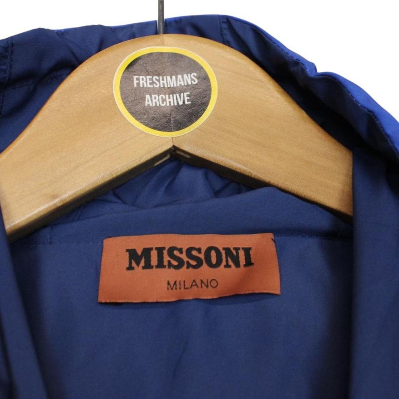 Missoni Multicoloured Full Zip Gradient Hooded Jacket