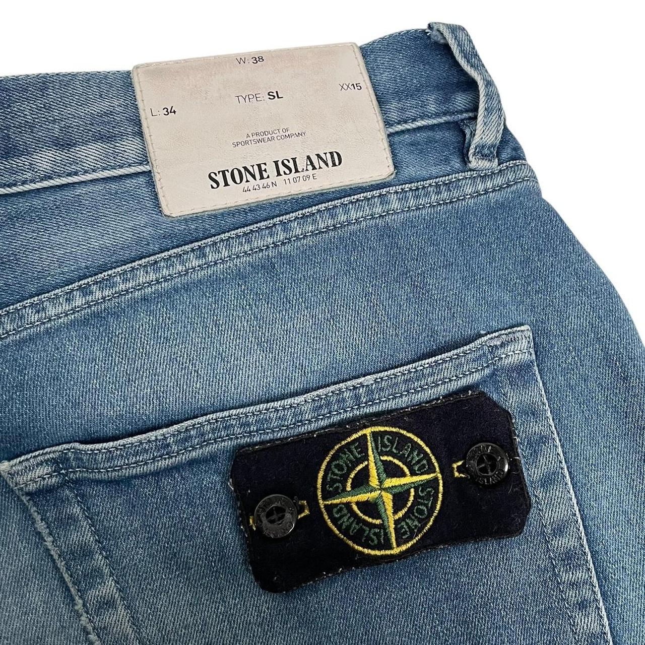 Stone Island SS 2016 Blue Slim Fit Denim Jeans
