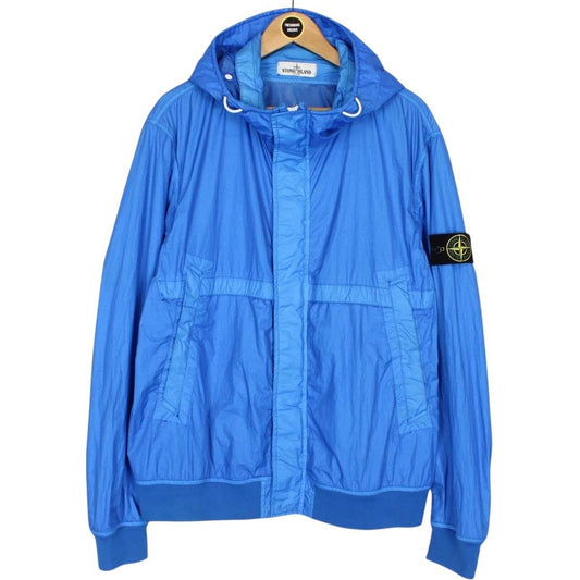 Stone Island SS 2013 Blue Membrana TC Hooded Jacket