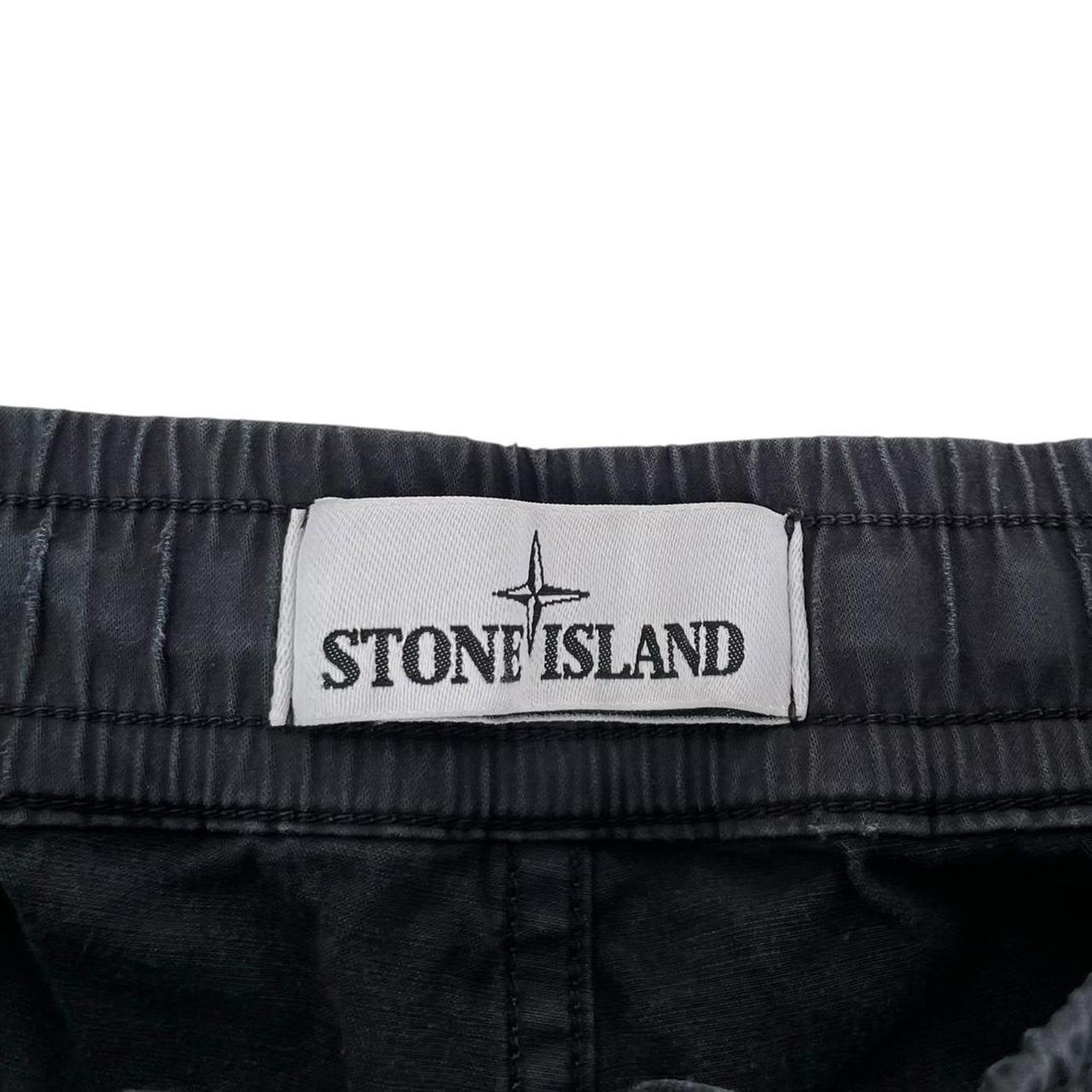 Stone Island AW 2020 Black RE-T Fit Cargo Trousers