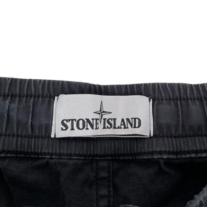 Stone Island AW 2020 Black RE-T Fit Cargo Trousers