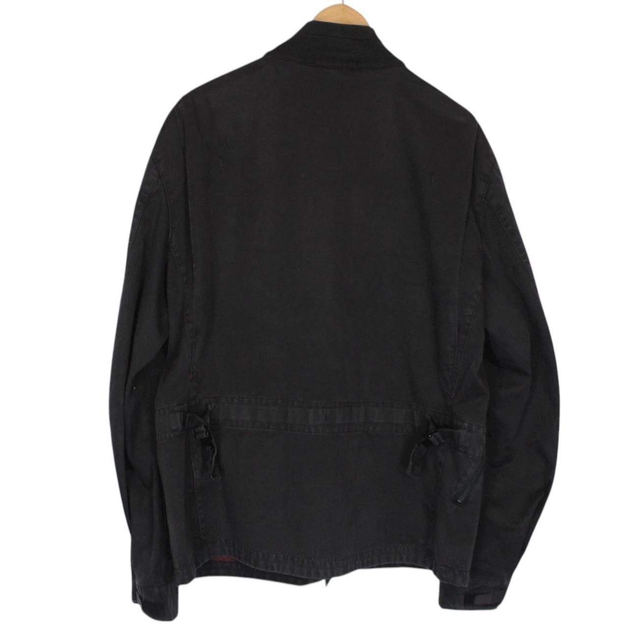 Vintage Stone Island SS 2008 Black Full Zip Multi Pocket Jacket