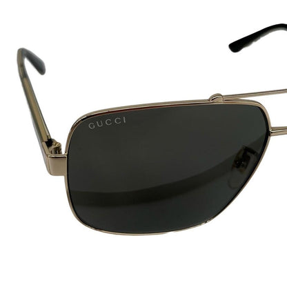 Gucci Black and Gold GG0529S Web Aviator Sunglasses