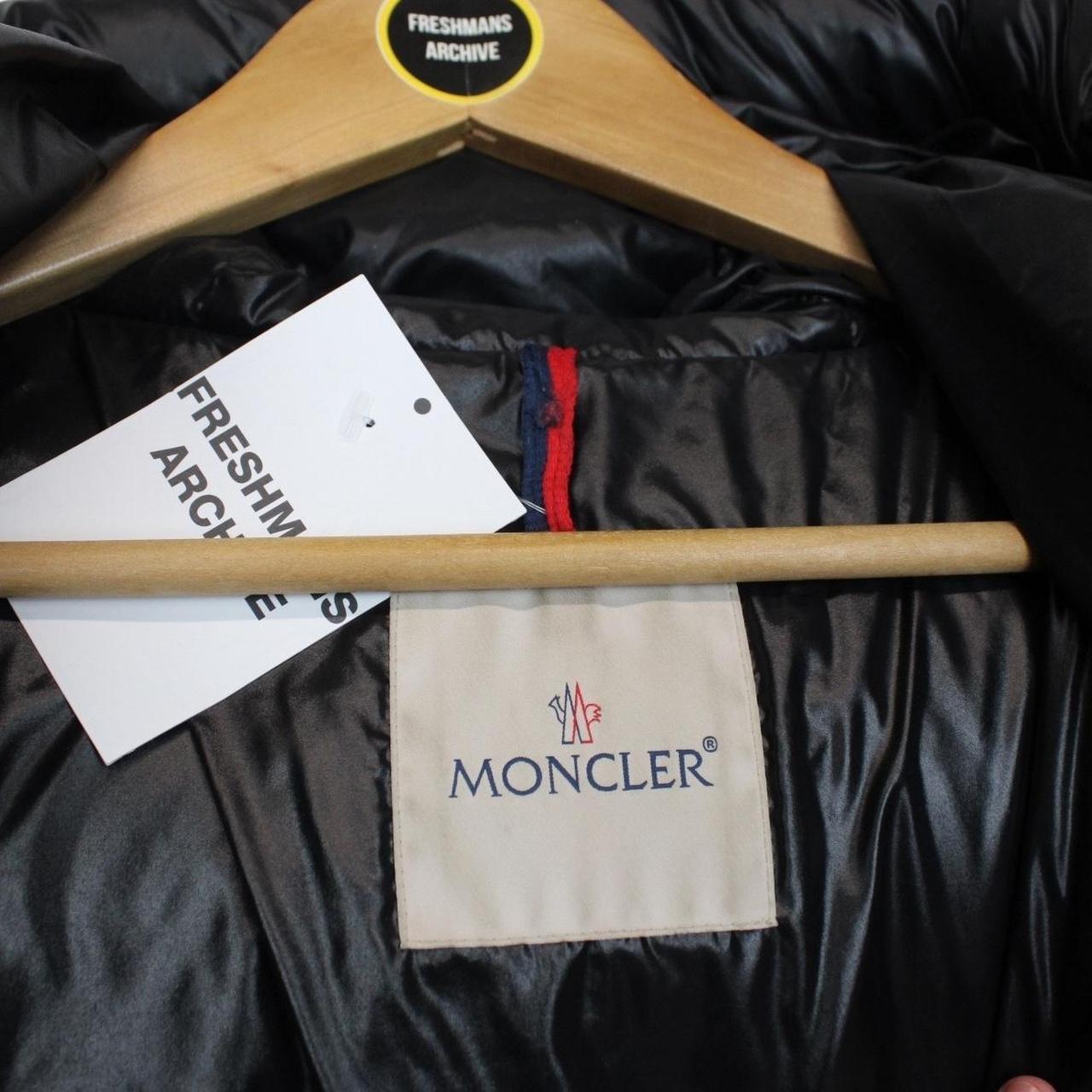 Moncler Ecrins Black Full Zip Hooded Down Jacket