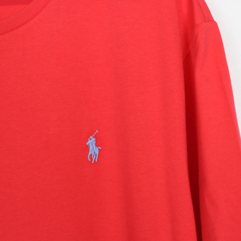 Polo Ralph Lauren Red Short Sleeve Cotton T-Shirt