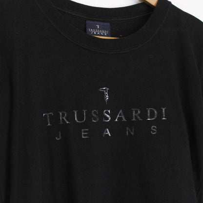 Vintage Trussardi Jeans Black Short Sleeve T-Shirt