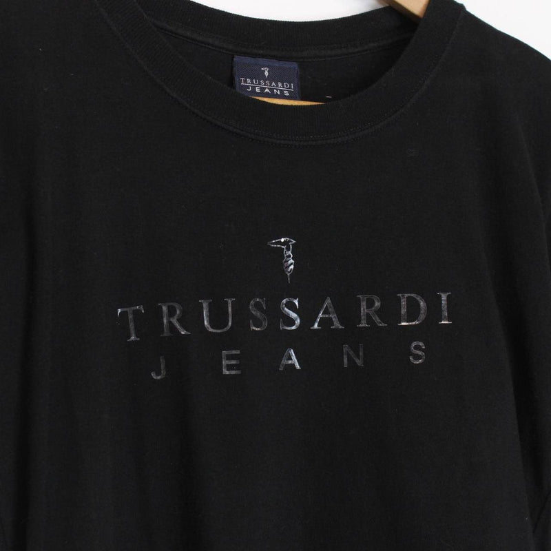 Vintage Trussardi Jeans Black Short Sleeve T-Shirt