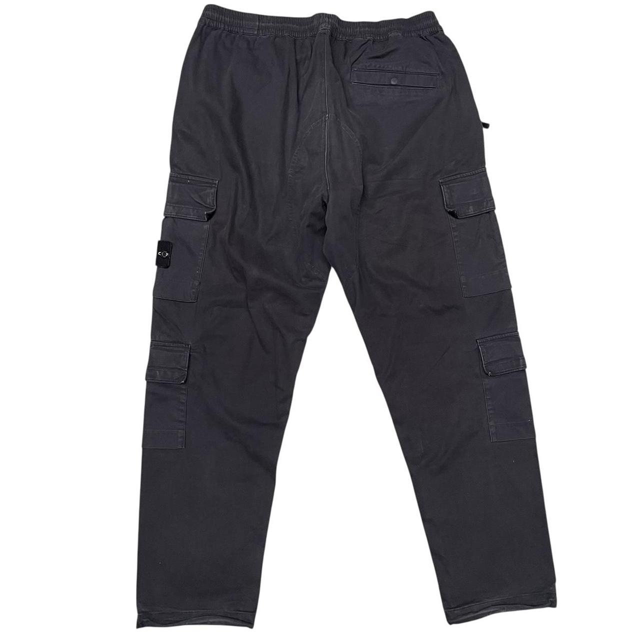 Stone Island AW 2020 Navy Blue Cargo Trousers