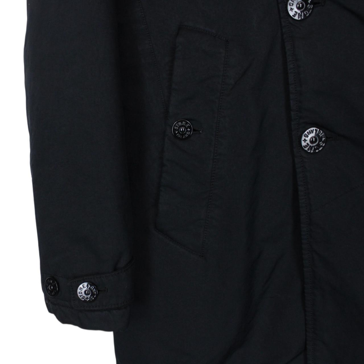 Stone Island AW 2016 Navy Blue David-TC Button Up Coat