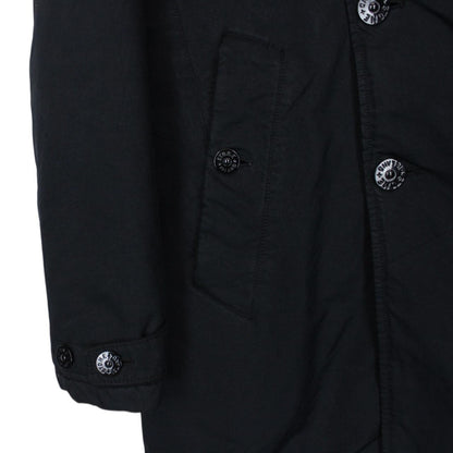 Stone Island AW 2016 Navy Blue David-TC Button Up Coat