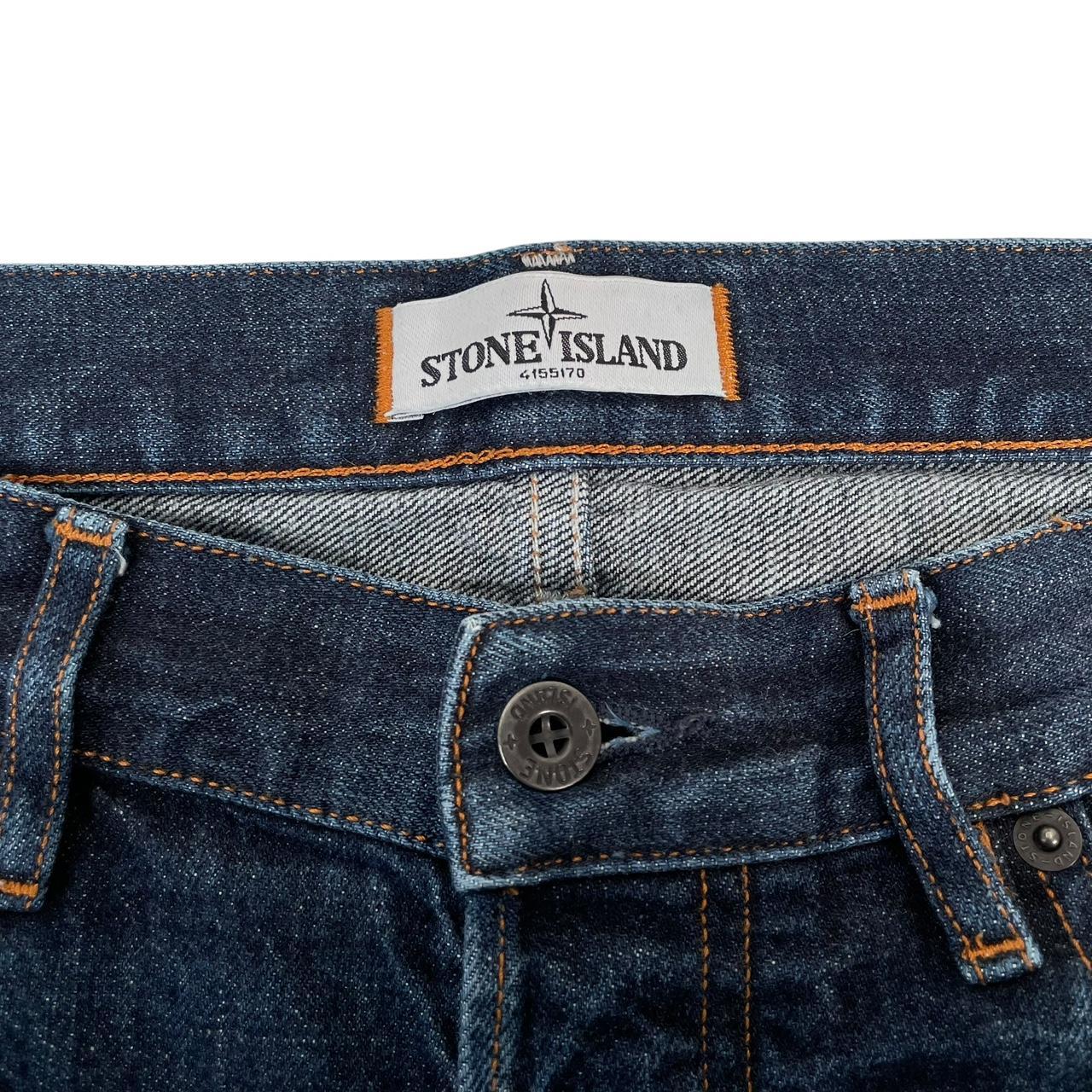 Stone Island AW 2013 Navy Blue RE-T Fit Denim Jeans