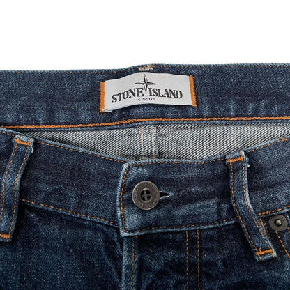 Stone Island AW 2013 Navy Blue RE-T Fit Denim Jeans