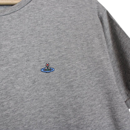 Vivienne Westwood Grey Short Sleeve Orb T-Shirt