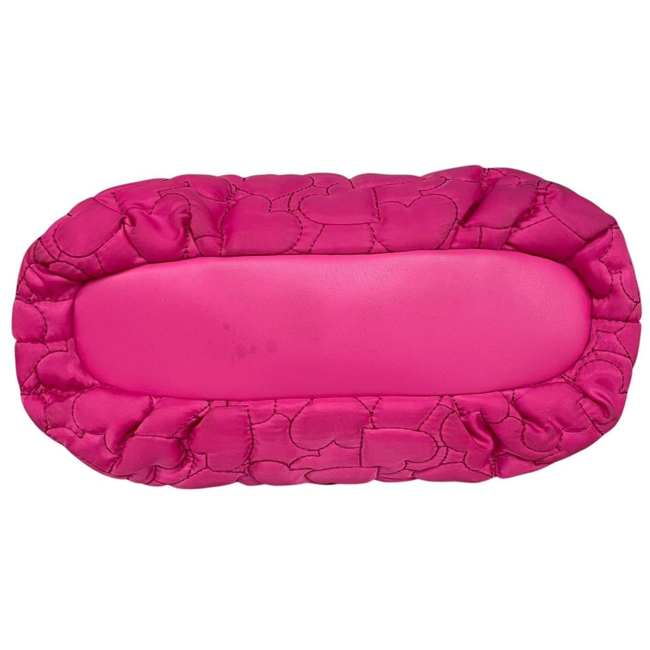 Love Moschino Pink Heart Quilted Tote Bag