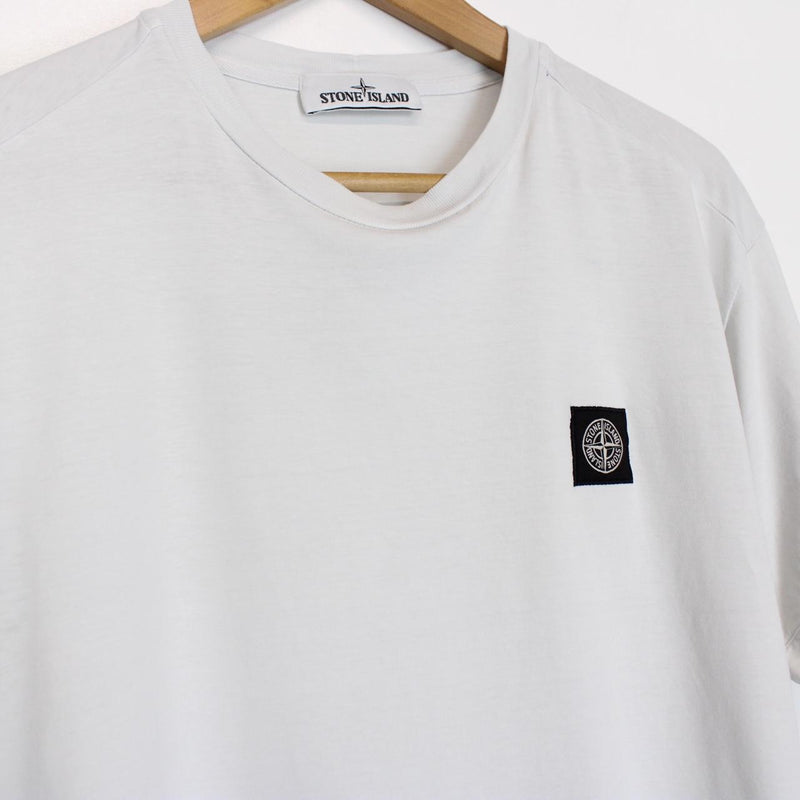 Stone Island AW 2018 Off White Short Sleeve Compass T-Shirt