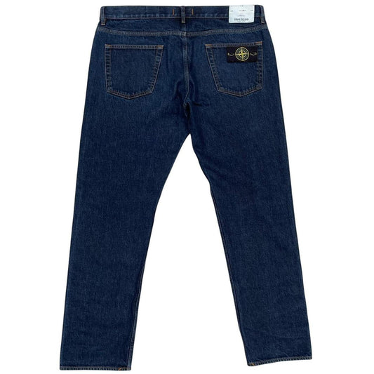 Stone Island AW 2018 Navy Blue RE-T Fit Denim Jeans