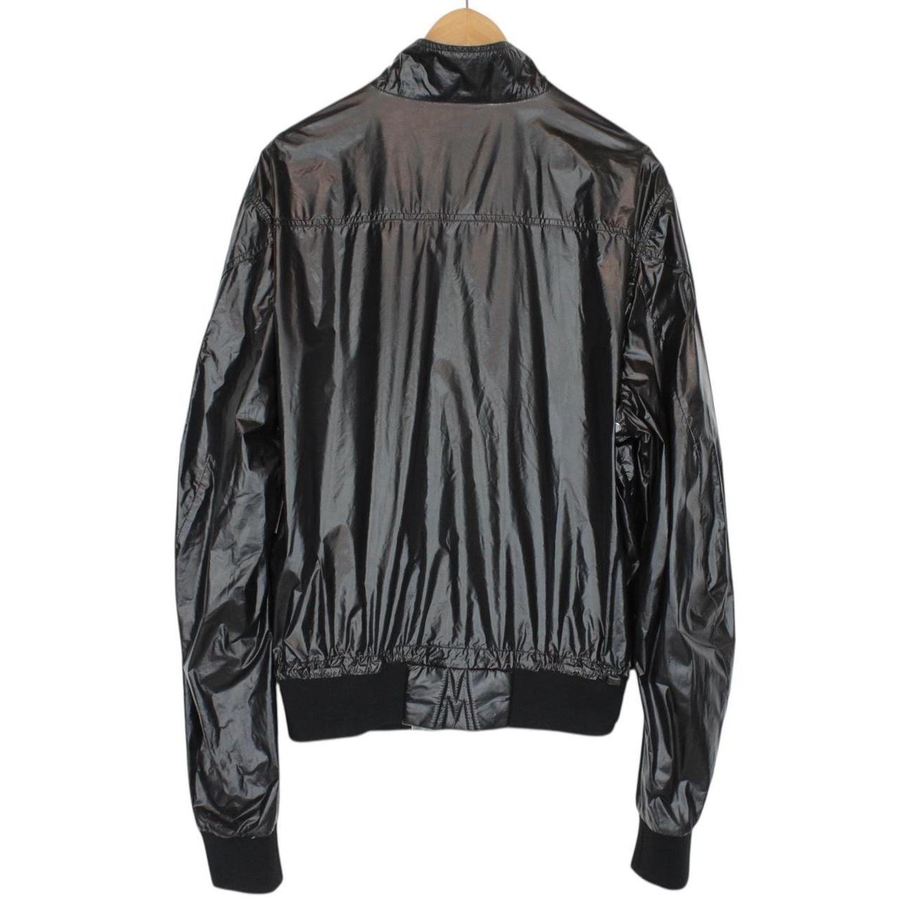 Vintage Moncler Black Full Zip Nylon Jacket