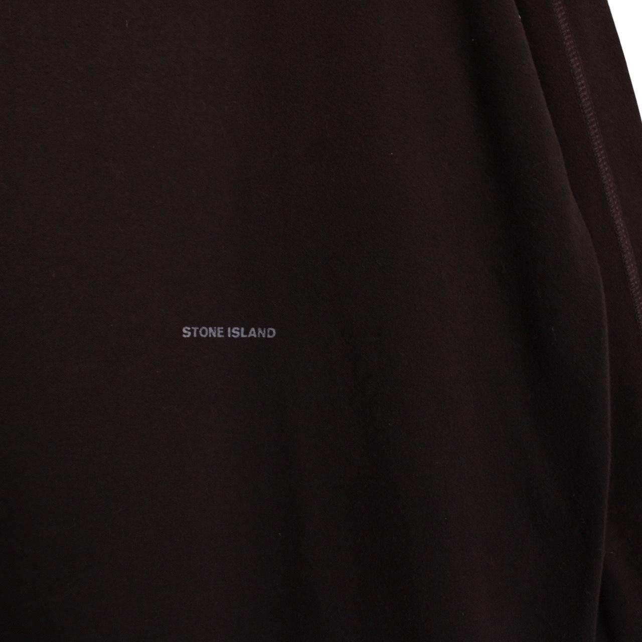 Vintage Stone Island AW 2002 Brown Lightweight Cotton Sweatshirt