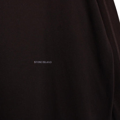 Vintage Stone Island AW 2002 Brown Lightweight Cotton Sweatshirt