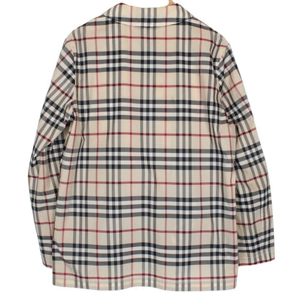 Burberry London Beige Nova Check Full Zip Jacket