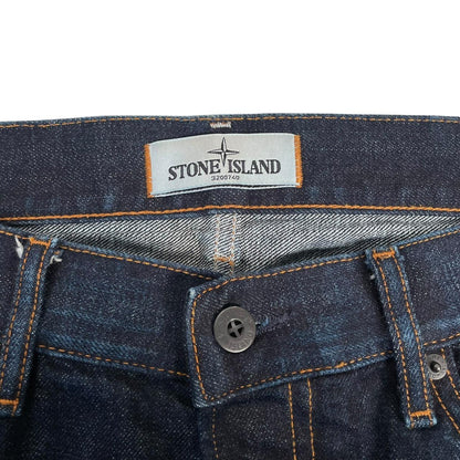 Stone Island AW 2012 Navy Blue RE Fit Denim Jeans