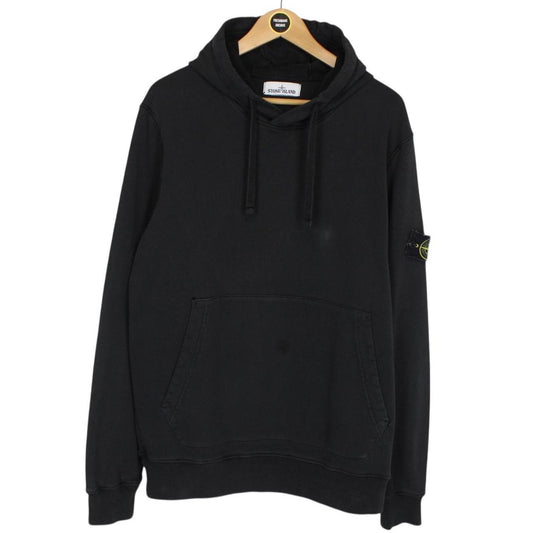 Stone Island SS 2020 Black Cotton Hoodie Jumper