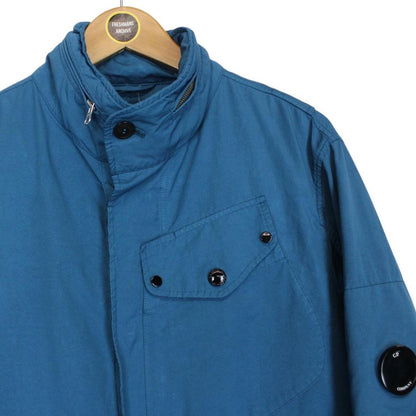 CP Company Blue Component Dyed Micro Kei Lens Jacket