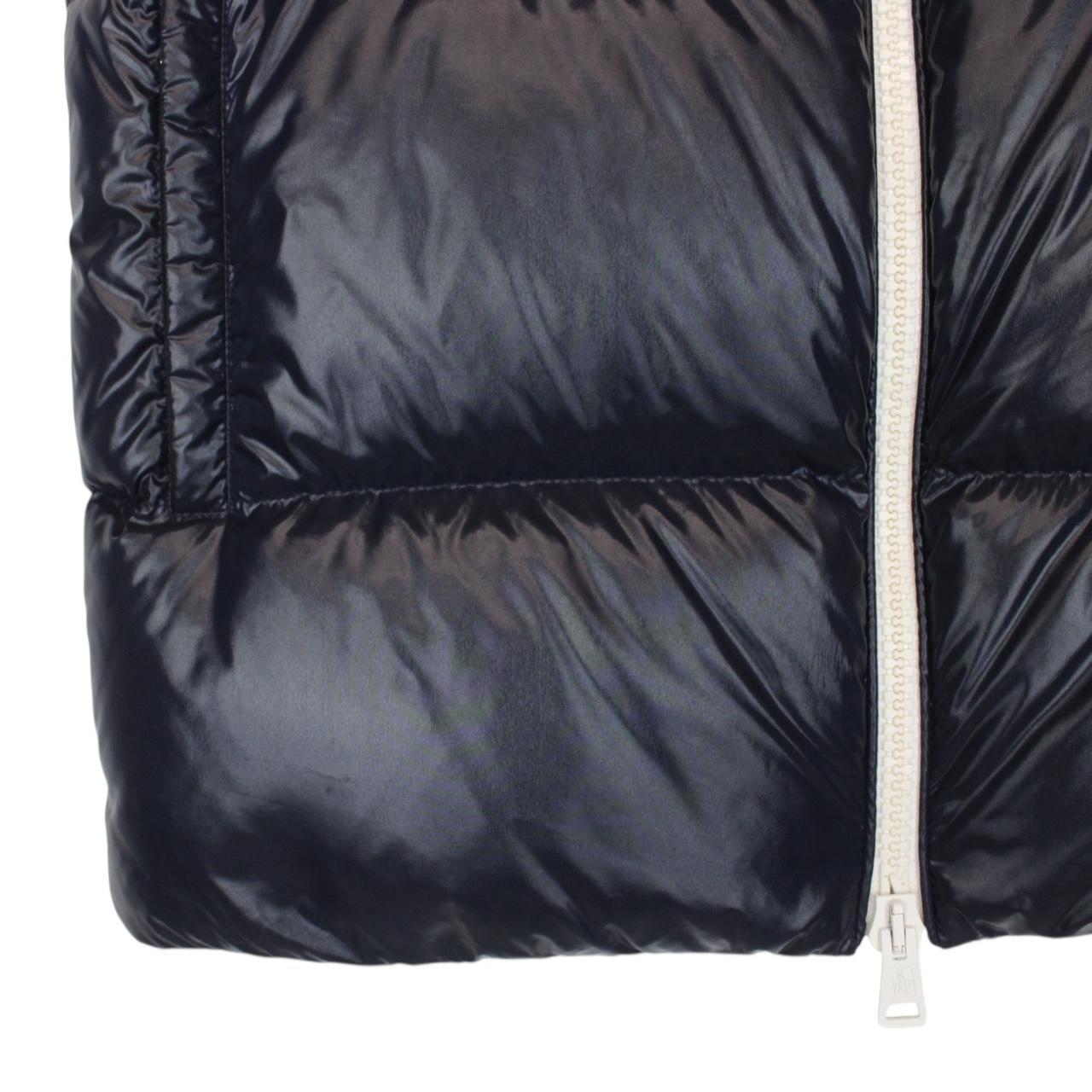 Moncler Monginevro Navy Blue Down Gilet / Bodywarmer