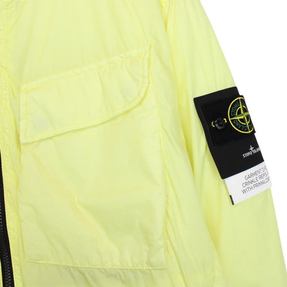 Stone Island AW 2022 Yellow Garment Dyed Crinkle Reps Primaloft TC Jacket