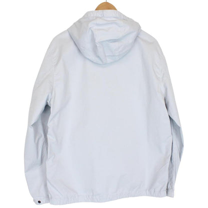 Stone Island SS 2024 Light Blue Supima Cotton Twill Stretch-TC Jacket