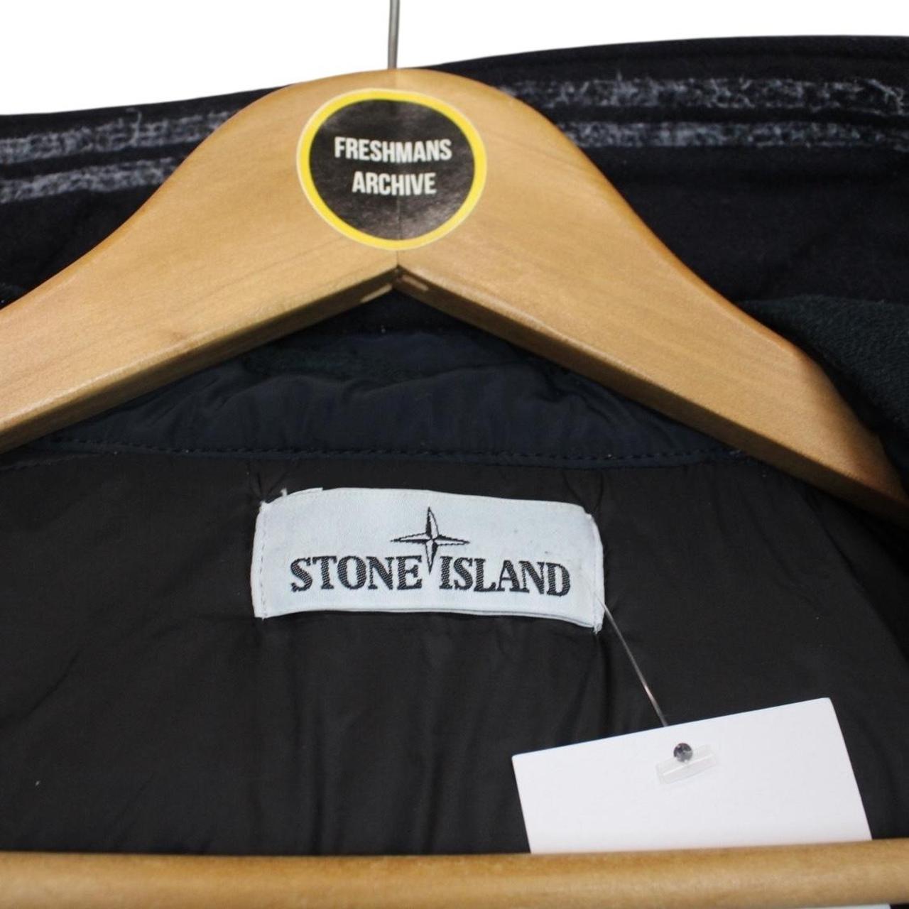 Stone Island AW 2019 Navy Blue Micro Reps Primaloft Hooded Jacket