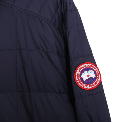 Canada Goose Wilmington Navy Blue Pullover 1/4 Zip Down Jacket
