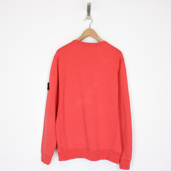 Stone Island SS 2019 Red Cotton Sweatshirt Jumper