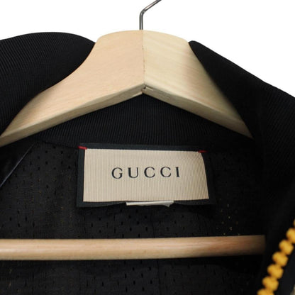 Gucci Beige and Black GG Monogram Full Zip Canvas/Nylon Jacket