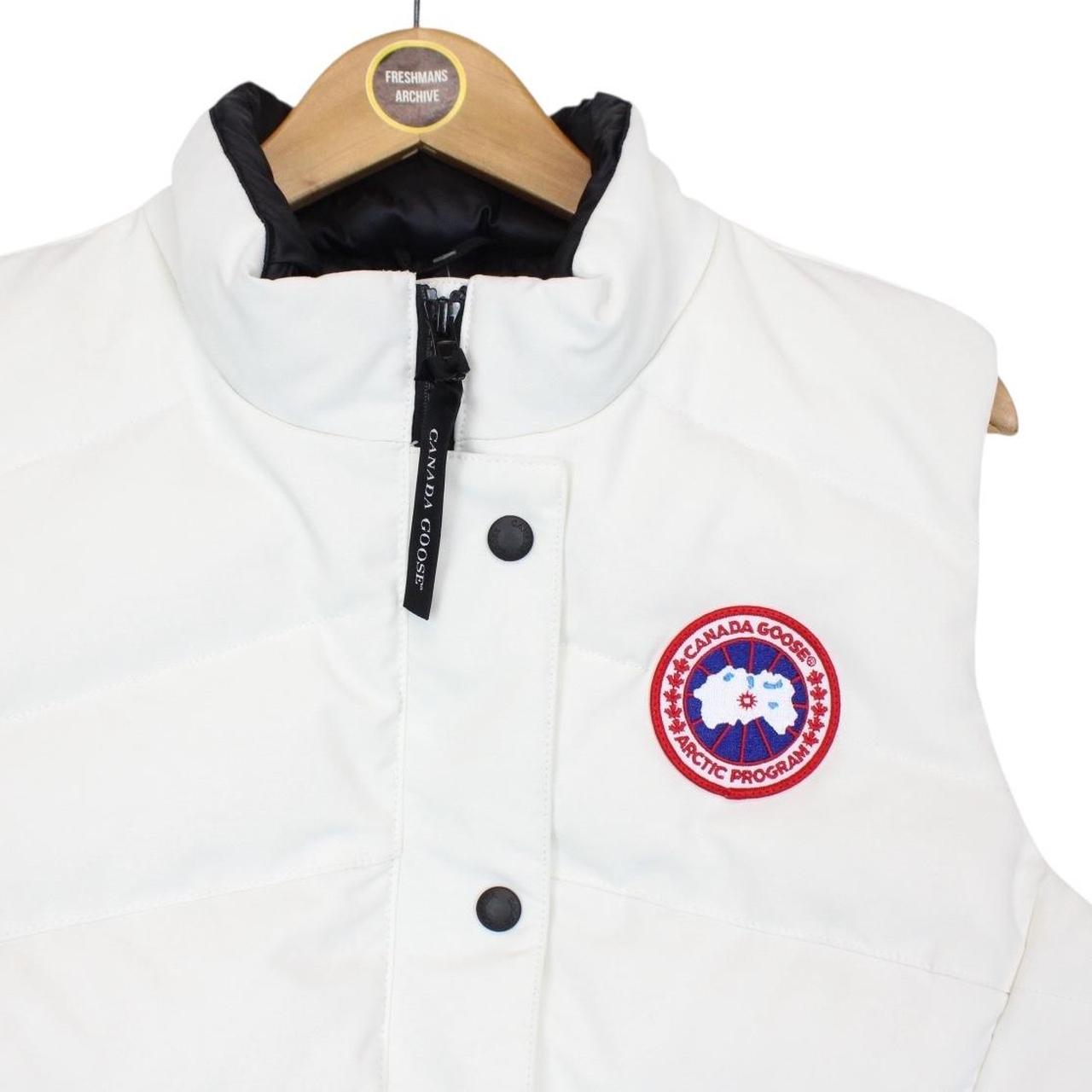 Canada Goose Freestyle White Down Gilet / Bodywarmer