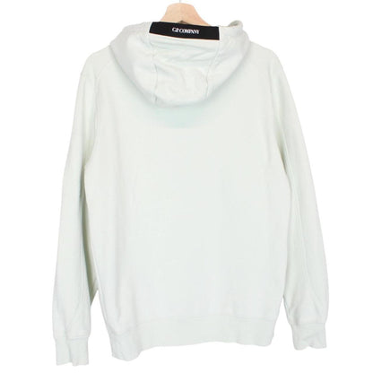 CP Company Mint Green Lens Cotton Hoodie Jumper