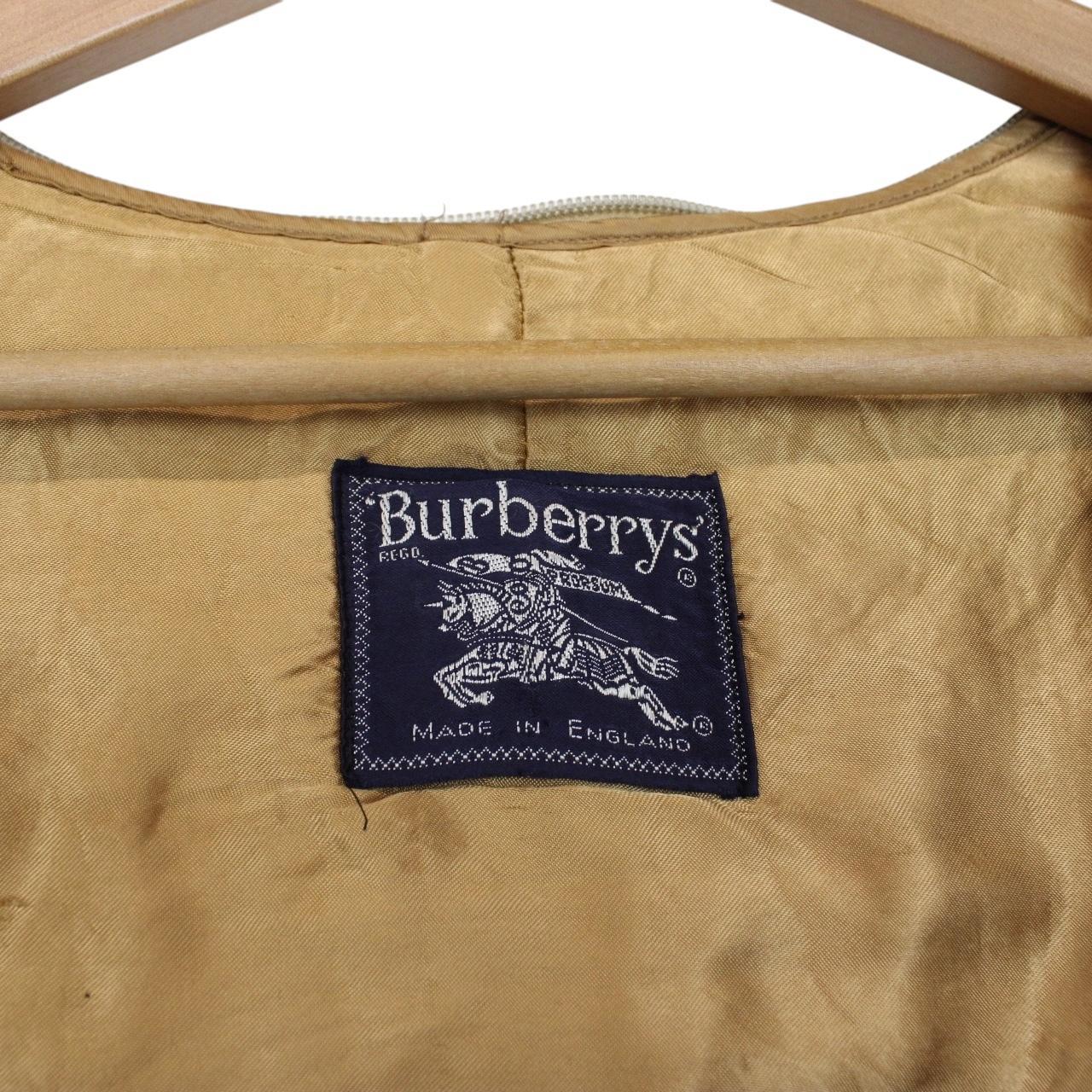 Vintage 90s Burberry Beige Nova Check Trench Coat Removable Lining